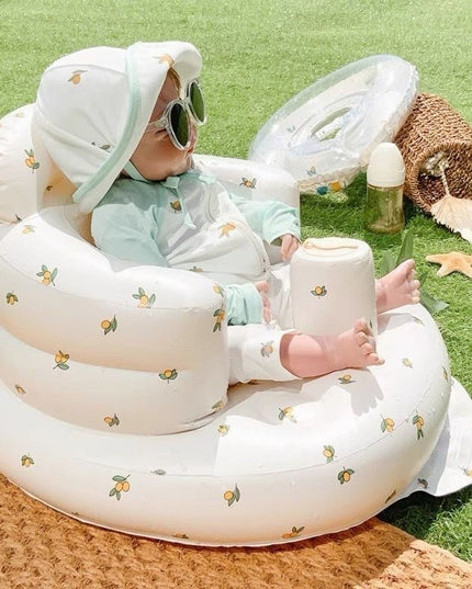 Portable Inflatable Baby Dining Chair For Bathing And Swimming