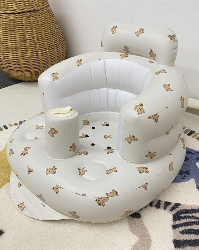 Portable Inflatable Baby Dining Chair For Bathing And Swimming